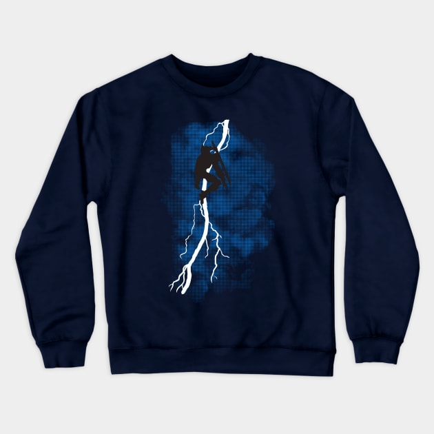 The Dark Raiden Rising Crewneck Sweatshirt by mikelaidman